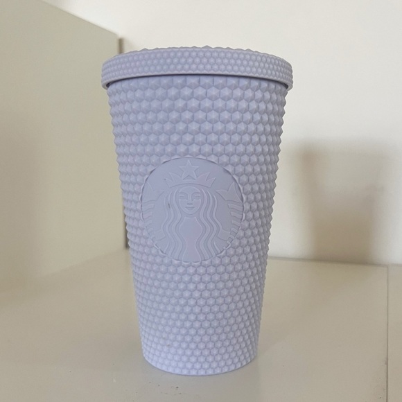 Starbucks Lilac Studded Cold Cup 16oz, no straw - Picture 1 of 5